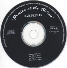 The King Elvis Presley, Import, 1994, Presley At The Hilton