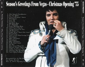 The King Elvis Presley, Import, 1994, Seasons Greetings From Vegas