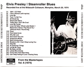 The King Elvis Presley, Import, 1994, Steamroller Blues