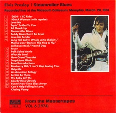 The King Elvis Presley, Import, 1994, Steamroller Blues