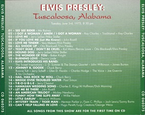 The King Elvis Presley, Import, 1994, Tuscaloosa, Alabama