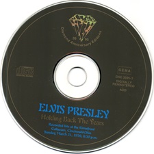 The King Elvis Presley, Import, 1995, Holding Back The Years