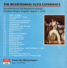 The King Elvis Presley, Import, 1995, The Bicentennial Elvis Experience (Second Pressing)