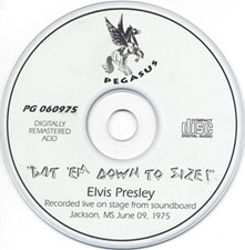 The King Elvis Presley, Import, 1996, Cut 'Em Down To Size [Second Pressing]