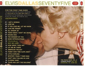 The King Elvis Presley, Import, 2001, Dallas Seventyfive