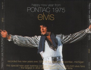 The King Elvis Presley, Import, 2001, Happy New Year From Pontiac 1975