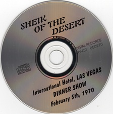 The King Elvis Presley, Import, 2001, Sheik Of The Desert