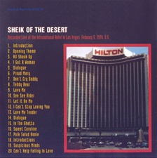 The King Elvis Presley, Import, 2001, Sheik Of The Desert