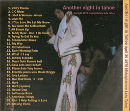 The King Elvis Presley, Import, 2002, Another Night In Tahoe