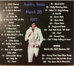 The King Elvis Presley, Import, 2002, Elvis Slips Into Austin