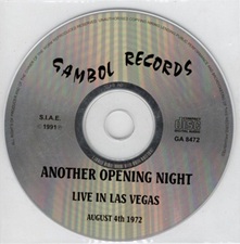 The King Elvis Presley, Import, 2003, Another Opening Night Vol. 3 [Second Pressing]