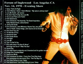 The King Elvis Presley, Import, 2003, Forum Of Ingelwood