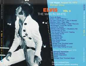 The King Elvis Presley, Import, 2003, The Man In White Vol. 3