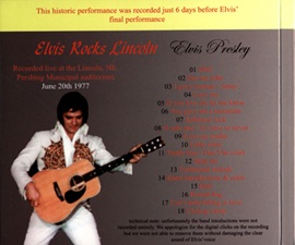 The King Elvis Presley, Import, 2004, Elvis Rocks Lincoln