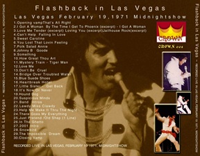 The King Elvis Presley, Import, 2004, Flashback In Las Vegas