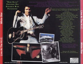 The King Elvis Presley, Import, 2004, Live At The H.I.C