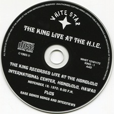 The King Elvis Presley, Import, 2004, Live At The H.I.C