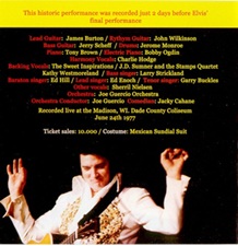 The King Elvis Presley, Import, 2004, One Night