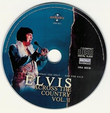 The King Elvis Presley, Import, 2005, Across The Country Vol. 1