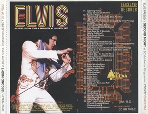 The King Elvis Presley, Import, 2005, Elvis' Second Night