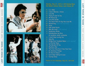 The King Elvis Presley, Import, 2005, Last Tango In Tahoe