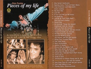The King Elvis Presley, Import, 2005, Pieces Of My Life