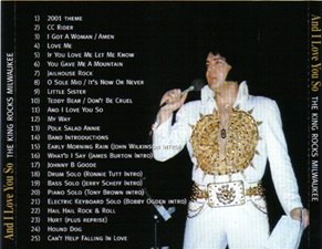 The King Elvis Presley, Import, 2006, And I Love You So - The King Rocks Milwaukee
