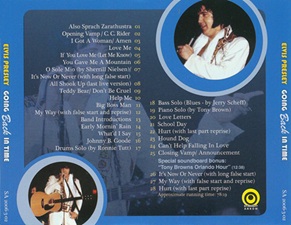 The King Elvis Presley, Import, 2006, Going Back In Time