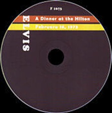 The King Elvis Presley, Import, 2007, A Dinner At The Hilton