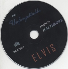 The King Elvis Presley, Import, 2007, An Unforgettable Night In Baltimore