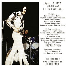 The King Elvis Presley, Import, 2007, An Unforgettable Night In Little Rock