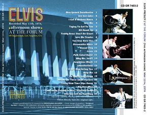 The King Elvis Presley, Import, 2007, At The Forum