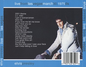 The King Elvis Presley, Import, 2007, Live From Las Vegas