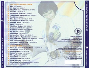 The King Elvis Presley, Import, 2007, Rockin' The Blue Board