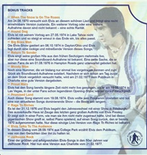 The King Elvis Presley, Import, 2007, Rockin' The Blue Board