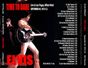 The King Elvis Presley, Import, 2007, Time To Dare