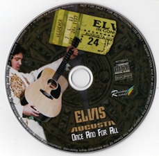The King Elvis Presley, Import, 2008, Augusta - Once And For All