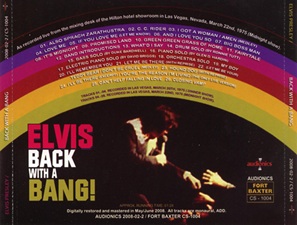 The King Elvis Presley, Import, 2008, Back With A Bang