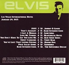 The King Elvis Presley, Import, 2008, Snowbird