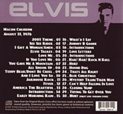 The King Elvis Presley, Import, 2008, Southbound