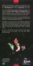 The King Elvis Presley, Import, 2009, Showroom Internationale 1971