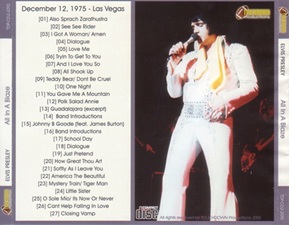 The King Elvis Presley, Import, 2010, All In A Blaze