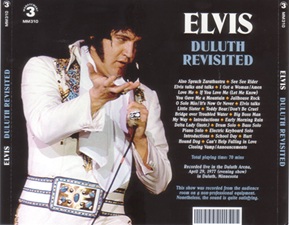 The King Elvis Presley, Import, 2010, Duluth Revisited
