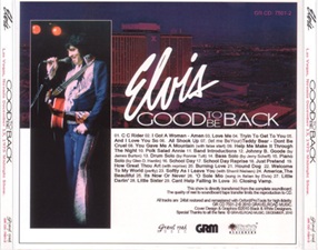 The King Elvis Presley, Import, 2010, Good To Be Back