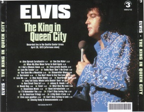 The King Elvis Presley, Import, 2010, The King In Queen City