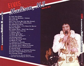 The King Elvis Presley, Import, 2011, As Recorded Live In Madison MJ