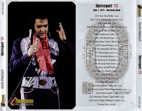 The King Elvis Presley, Import, 2011, Shreveport 75