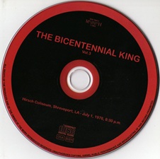 The King Elvis Presley, Import, 2011, The Bicentennial King Vol. 3