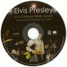 The King Elvis Presley, Import, 2011, You'll Never Walk Alone