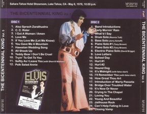 The King Elvis Presley, Import, 2012, The Bicentennial King Volume 5